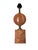 Red Pink Travertin Lamp by Barbier, 1970s For Sale - Image 8 of 9