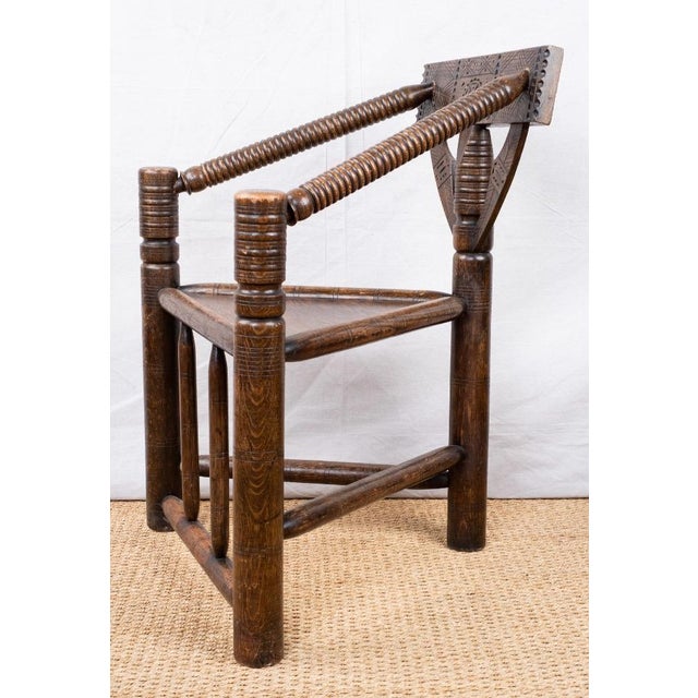Late 19th Century Pair of Late 19th Century Turner's Chairs For Sale - Image 5 of 14