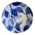 Vintage Blue and White Ceramic Bowl For Sale