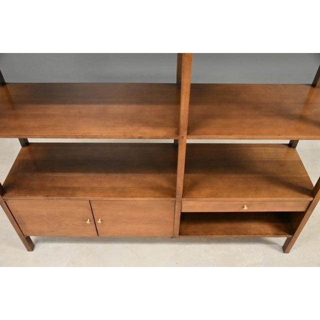 1950s Paul McCobb Planner Group Wall Unit Credenza For Sale - Image 10 of 13