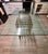 Postmodern Post Modern Glass Dining Table For Sale - Image 3 of 6