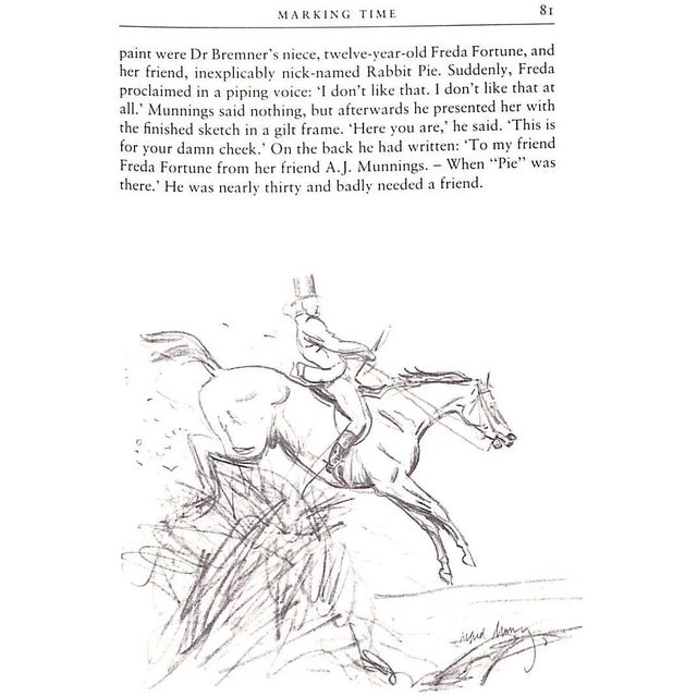 1980s "What a Go! The Life of Alfred Munnings" 1988 Goodman, Jean For Sale - Image 5 of 12