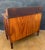 Brown English Country Oak Chest of Drawers with Raised Back and Small Drawers, 1930s For Sale - Image 8 of 8