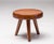 Original low stool or tabouret, known as the Berger Stool, designed by Charlotte Perriand. Inspired by pastoral mountain...