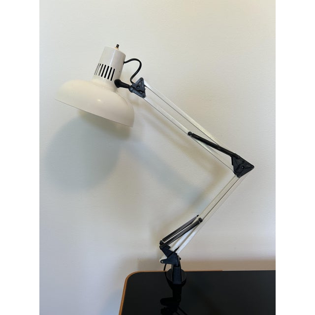 Metal Vintage Table Lamp from Elektrofém, Hungary, 1980s For Sale - Image 7 of 13