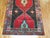 Zabihi Collection Vintage Turkish Kars Corridor Size Rug For Sale - Image 4 of 6
