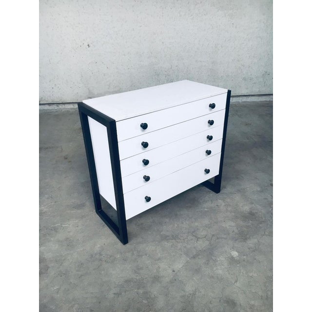 Mid-Century Modern Chest of Drawers, Belgium, 1960s For Sale - Image 12 of 18