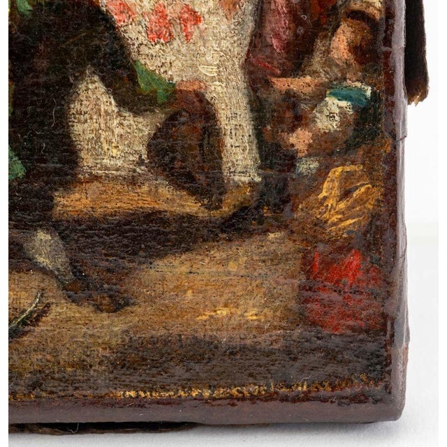 Jean-Michel Moreau Frontispice Study Oil on Canvas For Sale - Image 4 of 7