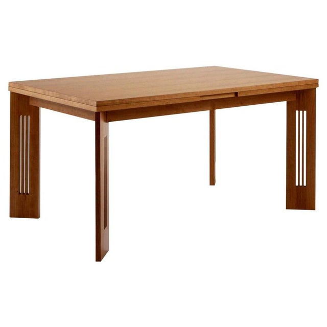Wood 320 Berlino Extendable Table by Charles Rennie Mackintosh for Cassina For Sale - Image 7 of 7