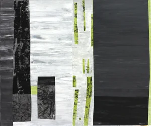 Birch (Abedul) - Original Geometric Abstract Painting