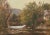 Hudson River School artist Ernest Parton's (1845-1933) "Trout Fishing," is oil on canvas, measures 11.25 x 15.75 inches,...