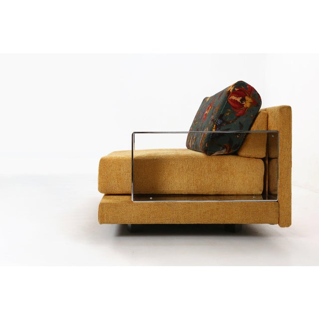 Metal Mid-Century Modern Italian Living Room Set, 1960s, Set of 2 For Sale - Image 7 of 18