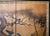"Ancient Plum Blossoms and Mandarin Ducks" by Yukiga, 1970s Japanese Byobu Screen For Sale - Image 13 of 18