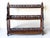 Napoleon III mahogany shelf Height 58 cm Height between the two lower shelves 25.5 cm Height between the two upper shelves...