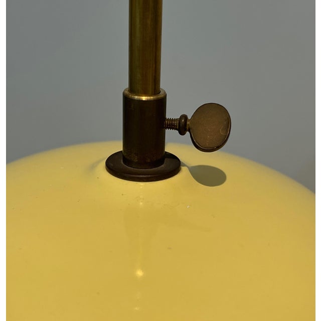 1970 Yellow Ceramic Table Lamps. French Work - a Pair For Sale - Image 10 of 12