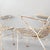 Metal Italian Mid-Century Space Age High-Back Wire Lounge Chairs, Set of 4 For Sale - Image 7 of 17