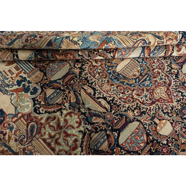 Hand-Knotted Kashmar Wool Rug For Sale - Image 10 of 13