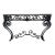 Vintage French Iron Consoles For Sale