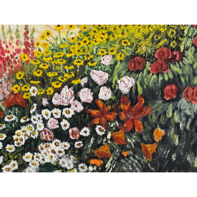 Textile “Haven of Rest” Reproduction Acrylic Canvas on Board, Artist Unknown For Sale - Image 7 of 12