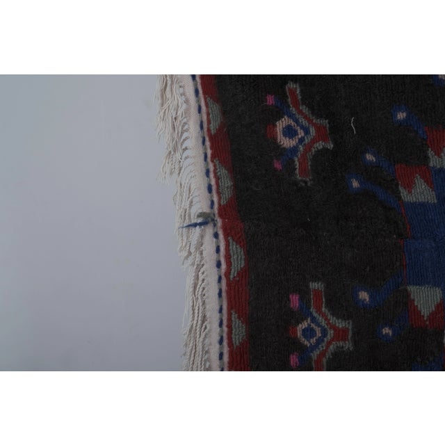 Angora Wool Turkish Shaggy Rug 3'4'' X 4'7'' For Sale - Image 6 of 11