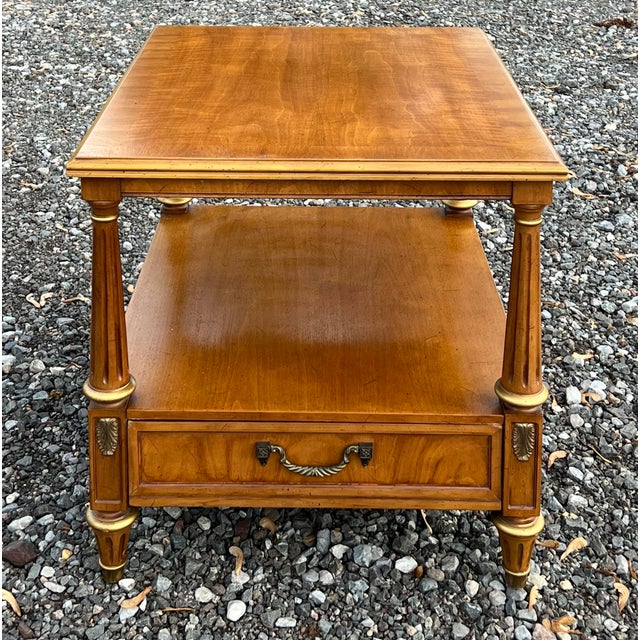 1970s Vintage Henredon French Regency Side Tables - A Pair For Sale - Image 5 of 12