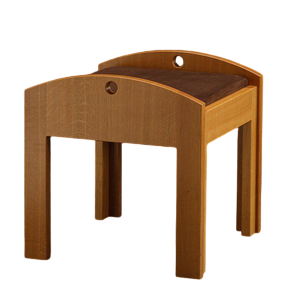 Architectural Stool, Netherlands, 1970s