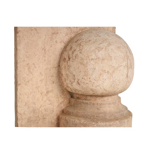 Late 20th Century Pair of Stone and Wood Console Tables For Sale - Image 11 of 11