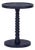 Threaded Drink Table Navy Blue For Sale