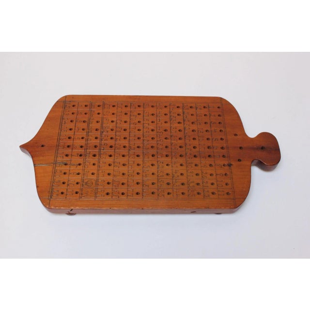 1900 - 1909 Early 20th Century Folk Art Game Board For Sale - Image 5 of 13