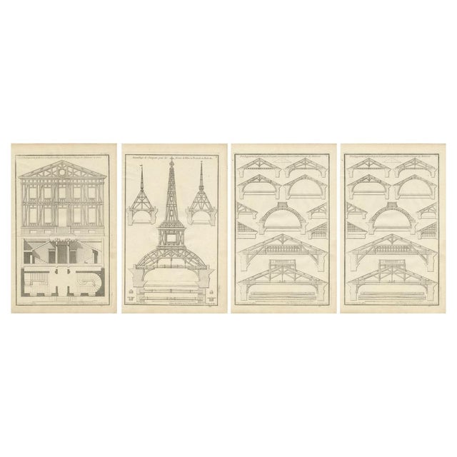 Architectural engravings by Jean-François de Neufforge (1714–1791). Neufforge was a Flemish engraver, architect, and...