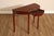 Hepplewhite Custom Mahogany Inlaid Demilune Console Table For Sale - Image 3 of 18