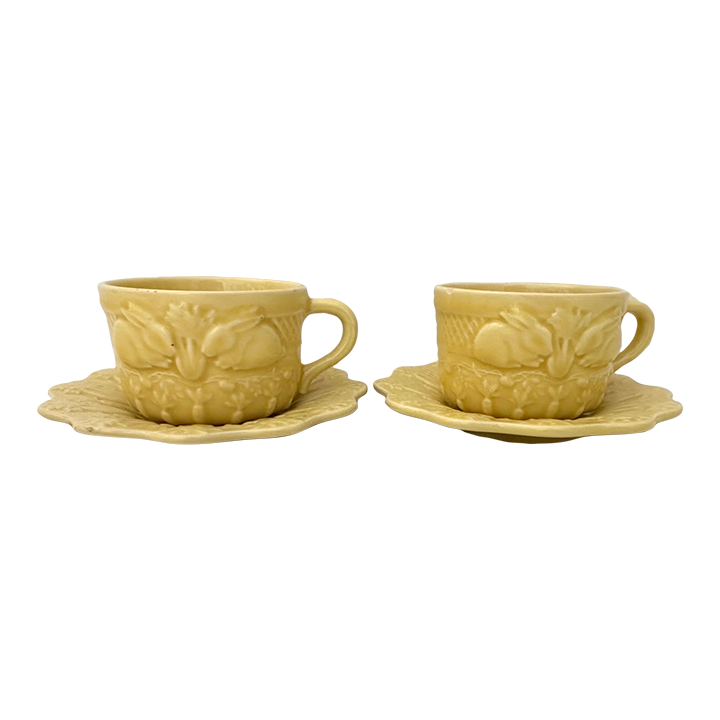 Vintage Pair of Bordallo Pinheiro 