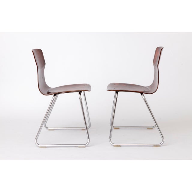 Vintage German Casala Stackable Chairs, 1970s, Set of 2 For Sale - Image 3 of 12
