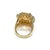 Bochic Capri Retro 7ct Citrine, Peridot & Blue Topaz Ring in Gold For Sale - Image 10 of 11
