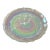 Iridescent Glass Decor Plate For Sale