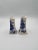 Vintage Blue and White Ceramic Salt and Pepper Shakers, Stamped "Blue Willow" Japan For Sale - Image 4 of 8
