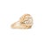 Antique Victorian 18k Yellow Gold 0.56ct Old Cut Diamond Cluster Engagement Ring, Size 5.5 For Sale - Image 4 of 9