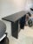 Contemporary 1990s Post Modern "Black Sapphire" Chiseled Edge Granite Console Table by Mirak For Sale - Image 3 of 12