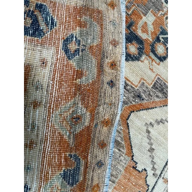 Textile 1950s Vintage Handmade Hamadan Rug For Sale - Image 7 of 8