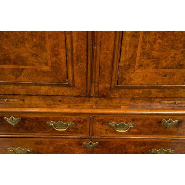 Wood George I Burl Walnut Bureau Bookcase, Circa 1720 For Sale - Image 7 of 9
