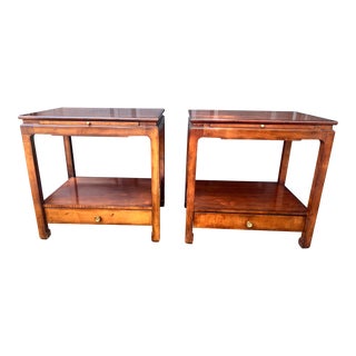 2010s Hickory Chair Company Alexa Hampton “Sara” Nightstands - a Pair For Sale