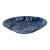 Signed Christine Jouval Blue Aptware Serving Bowl For Sale