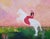 Spotted Horse Landscape, Equestrian Horse Oil Painting by Alexandra Swistak For Sale - Image 14 of 15