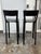 Late 20th Century Frag for Design Within Reach Vintage Italian Leather Barstools, Pair For Sale - Image 5 of 12