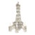 Crystal Chandelier, Northern Europe, Circa 1900 For Sale
