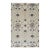 6x9 Quinn Oushak Gray Geometric Modern Hand Knotted Wool Carpet Rug For Sale