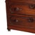 Brown Antique Walnut 3-Drawer Marble Top Commode With Carved Pulls Circa 1890 For Sale - Image 8 of 16