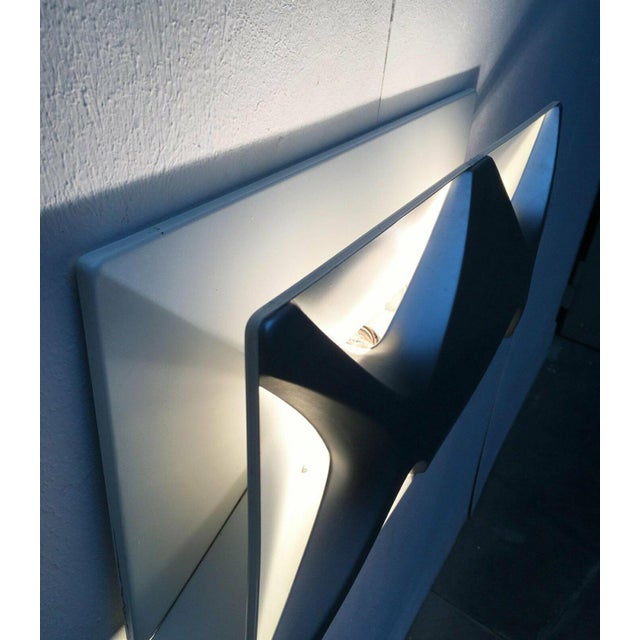 Mid-Century Space Age Cross Oyster Style Wall Lamp by Klaus Link for Heinz Neuhaus Leuchten, Germany, 1960s, Set of 2 For Sale - Image 14 of 18