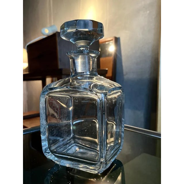 Mid-Century Danish Glass Decanter from Holmegaard, 1960s, in Good conditions. Designed 1950 to 1959 This piece is designed...