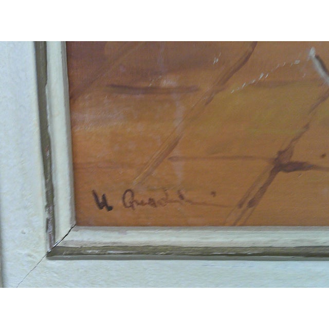 Mid 20th Century Mid 20th Century Cabin Hunting Interior Scene For Sale - Image 5 of 9